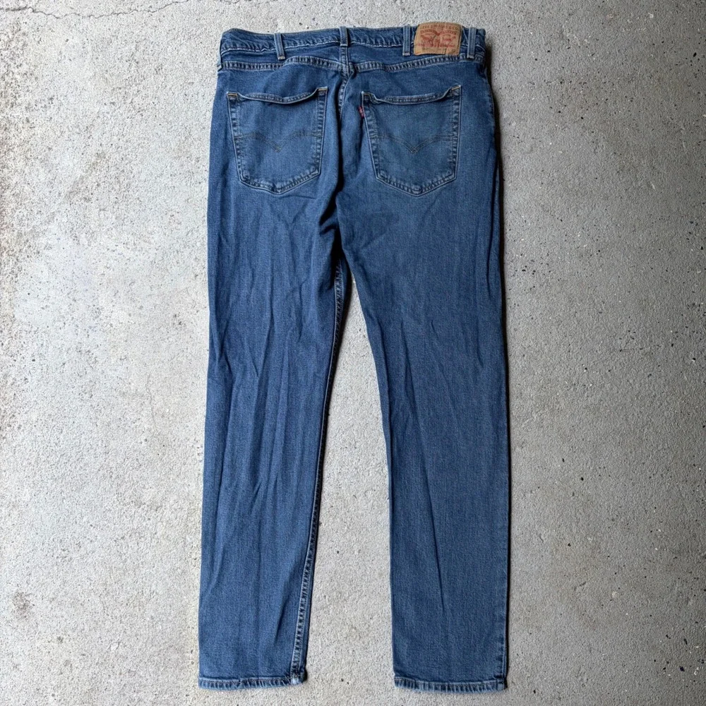 Levis 512 Slim Taper Jeans Mens 38x32 Medium Wash Blue Denim 28833-0765